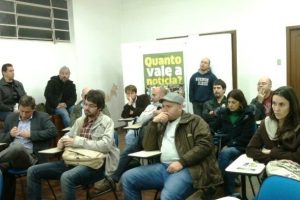 Sindicato convoca greve de 5 minutos de jornalistas no Paraná
