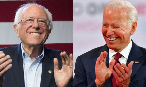 Bernie Sanders apoia ex-adversário Joe Biden na eleição americana