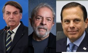 CNT/MDA: Rejeição a Doria, Moro, Bolsonaro e Ciro supera rejeição a Lula