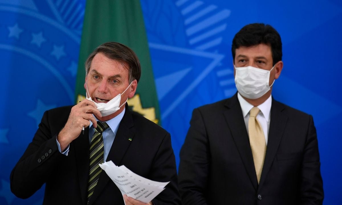 Bolsonaro e Mandetta