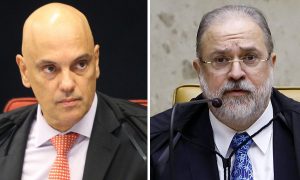 Alexandre de Moraes será o relator de notícia-crime contra Aras