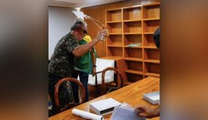 PF prende homem que depredou o gabinete de Janja no 8 de Janeiro