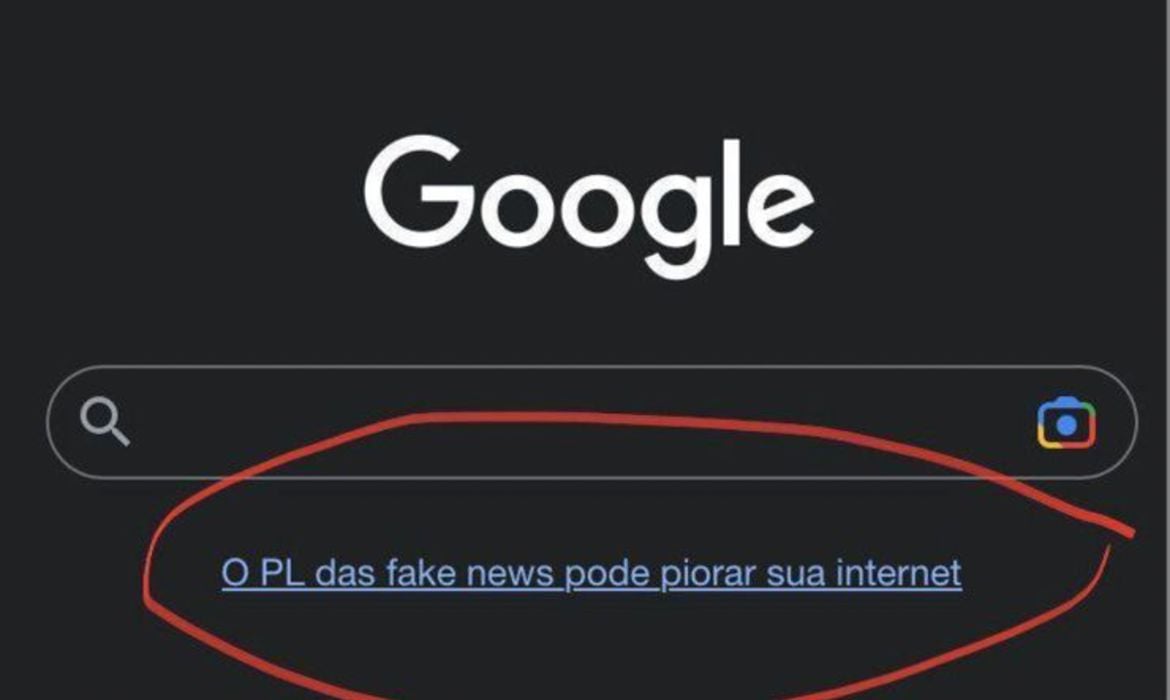 Ministério Público cobra Google após ações contra PL das Fake News - Metro 1