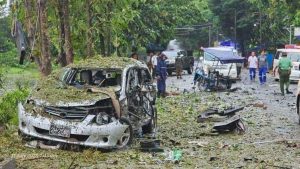 Explosão de bomba deixa um morto e 12 feridos em Mianmar
