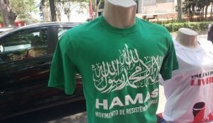 Venda de 'brindes' do Hamas pelo PCO provoca reação de movimentos pró-Palestina