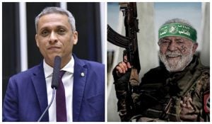 Deputado bolsonarista publica montagem de Lula como ‘nazista do Hamas’