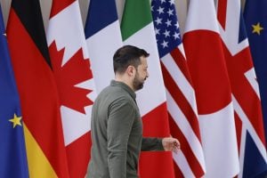 Líderes do G7 alcançam 'acordo político' sobre recursos para Ucrânia