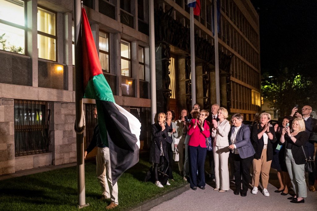Parlamento da Eslovênia aprova o reconhecimento do Estado da Palestina